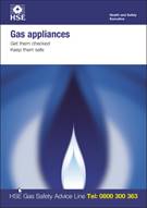 INDG238 Gas Appliances, Get Them Checked - Keep Them Safe! (pack of 15)