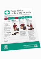 Basic Advice on First Aid at Work Poster (A2) product image